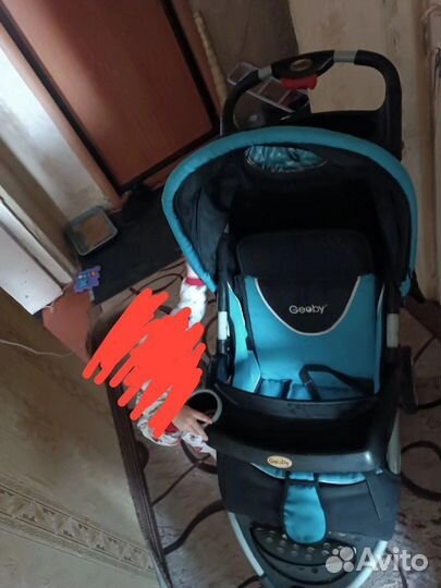 Коляска трость