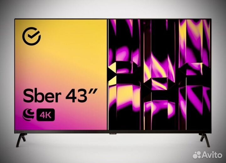 Умные SMART TV телевизоры 43,40,55,65 новые чек