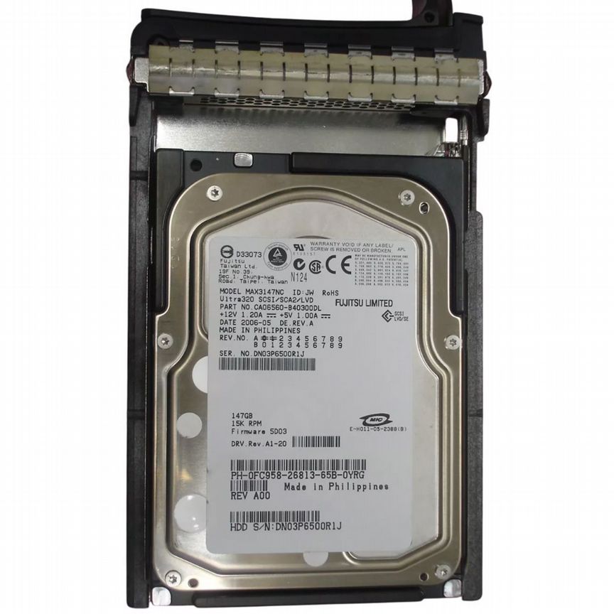 [FC958] Жесткий Диск Dell 146gb U320scsi 3.5" Hdd Fc958