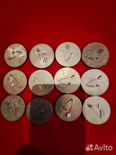 Детские значки 12 штук