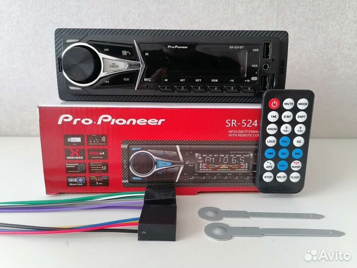 Магнитола Pioneer с Bluetooth