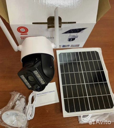 Камера видеонаблюдения 4g на солнечной панели
