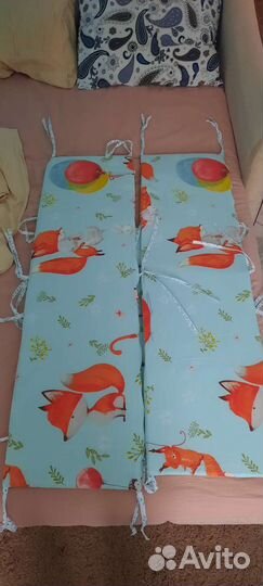 Бортики в детскую кроватку новые