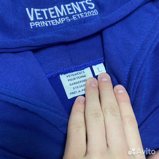 Худи Vetements ecstasy