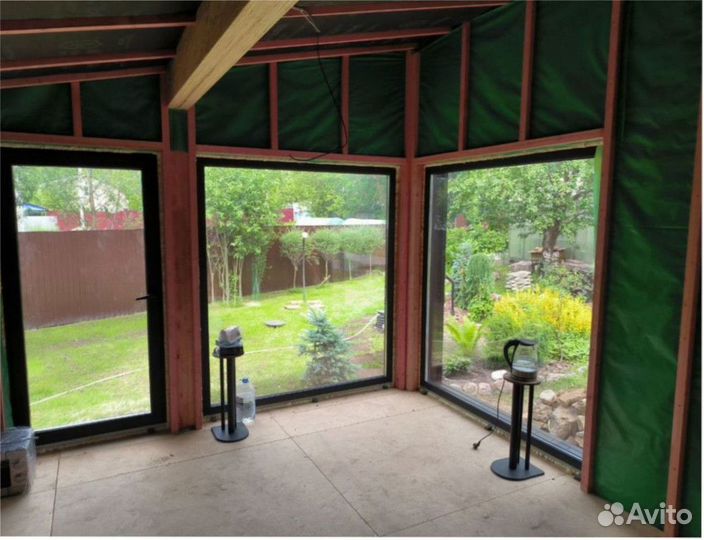 Каркасный теплый дом с доставкой 90 м кв, арт. ао-4790