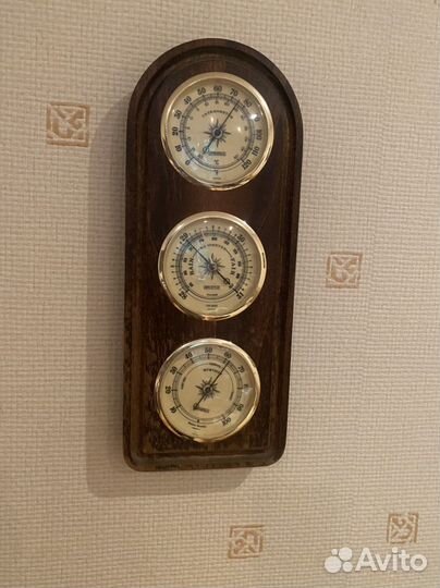 Антиквариат Барометр настенный производство США
