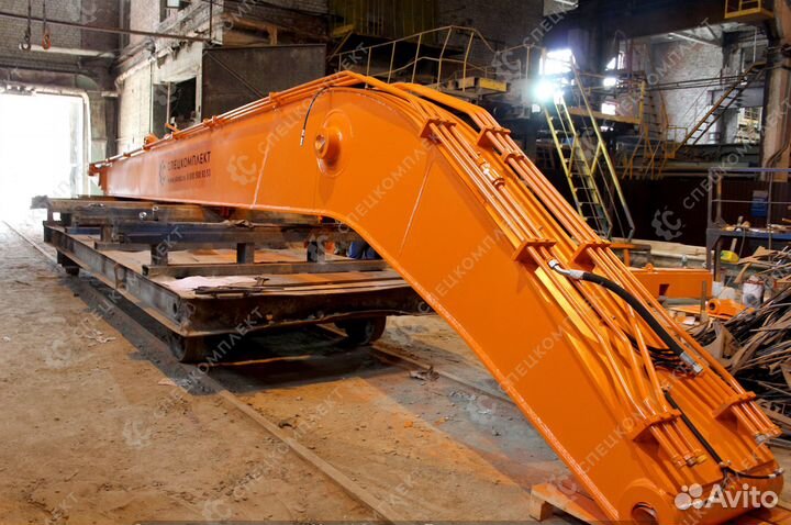 Удлиненное рабочее оборудование 18м Hyundai R260LC