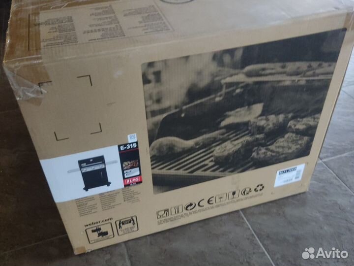 Газовый гриль Weber 315
