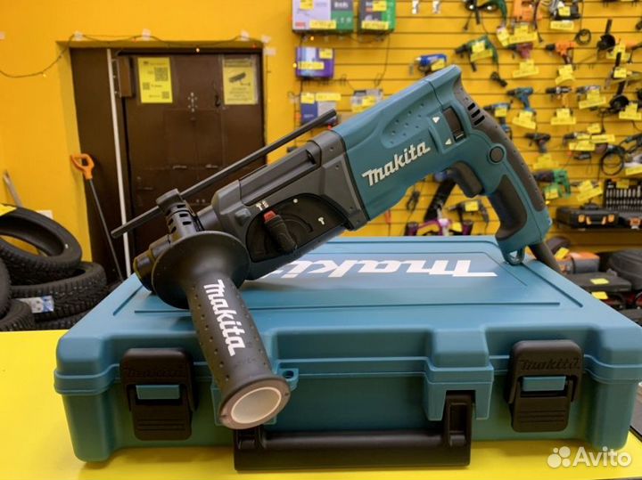 Перфоратор Makita HR2470, 2.4 Дж, 780 Вт, 4500 уд