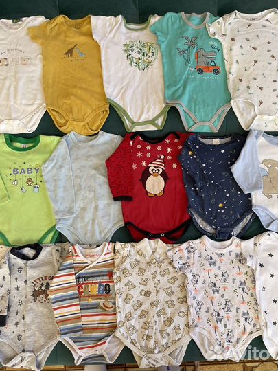 Боди на мальчика 68-74-80