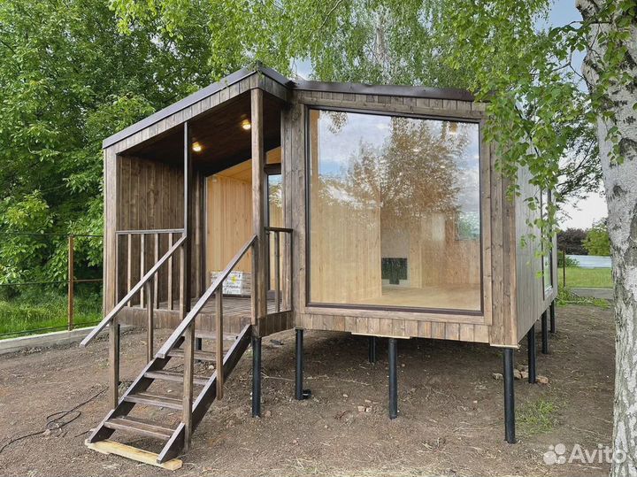 Баня шифт 9х5 под ключ