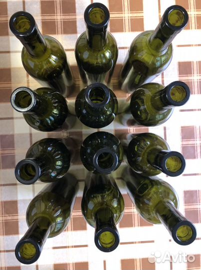 Бутылки винные для декора