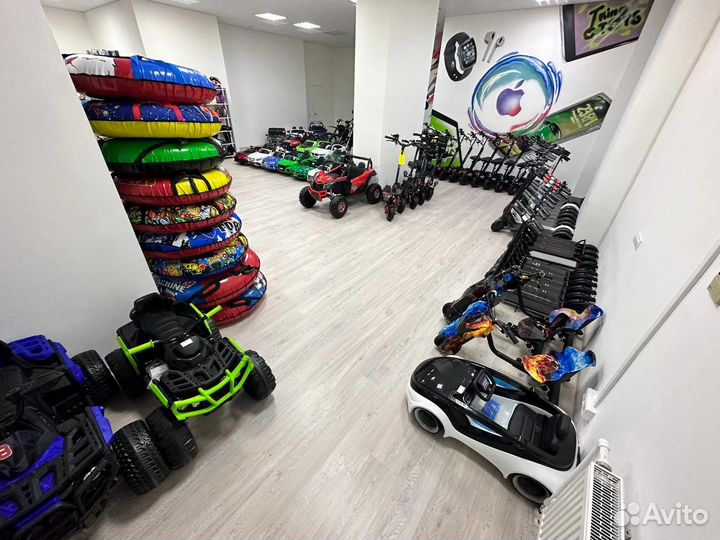 Электроскутер Minako Rex Black 3000W