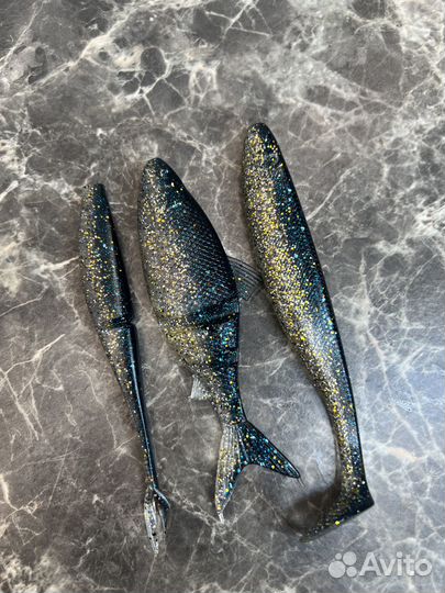 Набор силиконовых приманок для Владимира