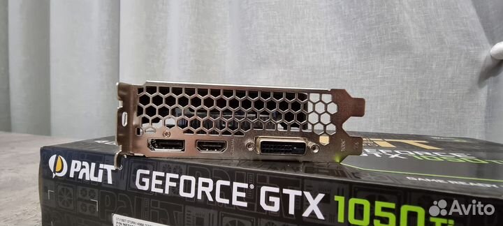 Видеокарта Palit GeForce GTX 1050 Ti StormX 4G