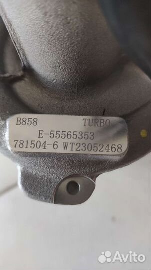 Турбина opel astra j a14net