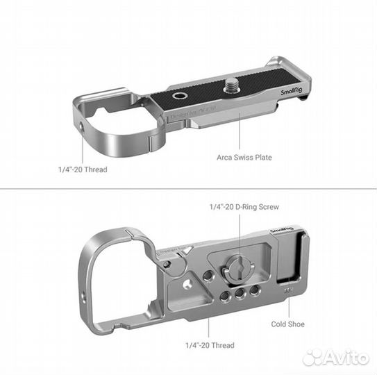 Площадка SmallRig 3524 для Sony ZV-E10 Серебро нов