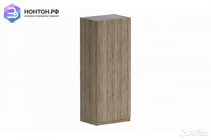 Шкаф двухстворчатый Пегас дуб сонома