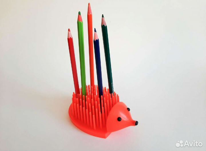 Ежик карандашница