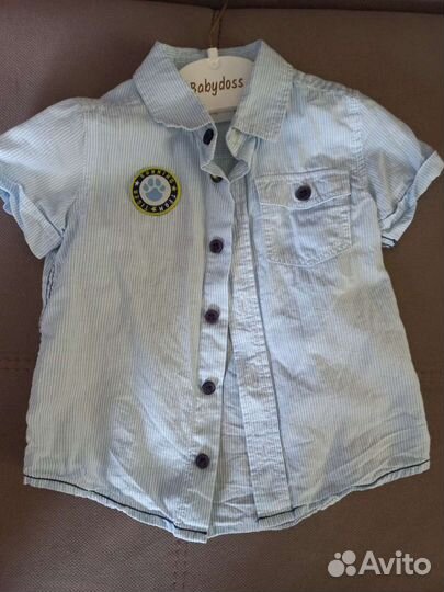 Рубашка и джинсы 74 размер