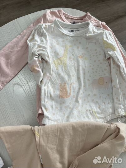 Боди для девочки 86 92