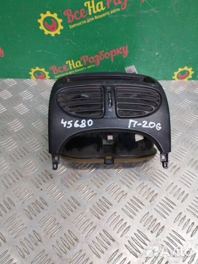 Дефлектор центральный Peugeot 206