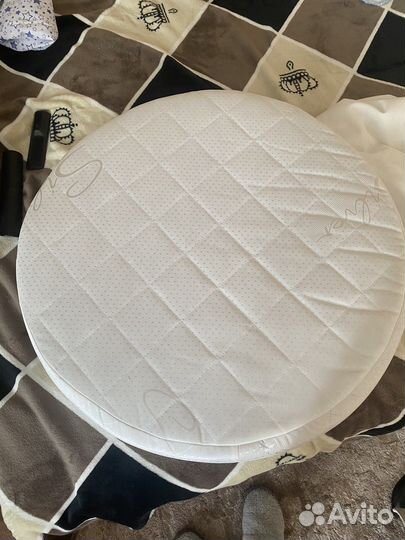Матрас на круглую кроватку