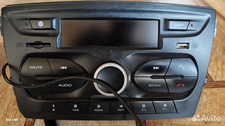 Штатная магнитола на калину 2