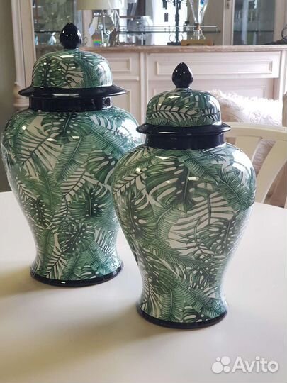 Вазы керамические 2 шт