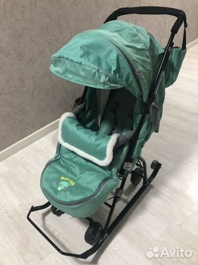 Детские санки коляска новые