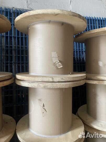 Барабан катушка фанерный кабельный деревянный