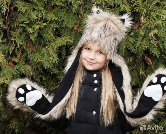 Шапка детская Зверошапка