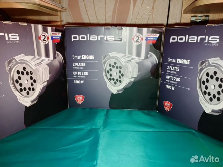 Мясорубка электрическая новая Polaris
