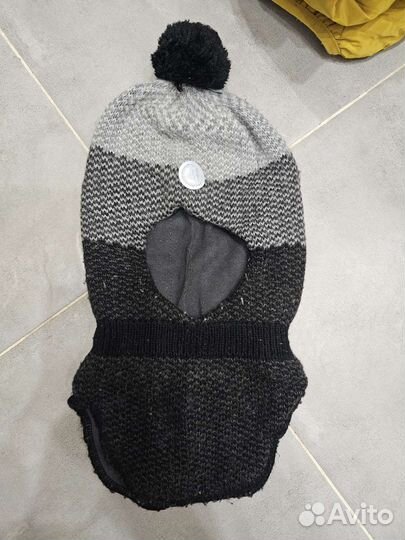 Шапка шлем зимняя