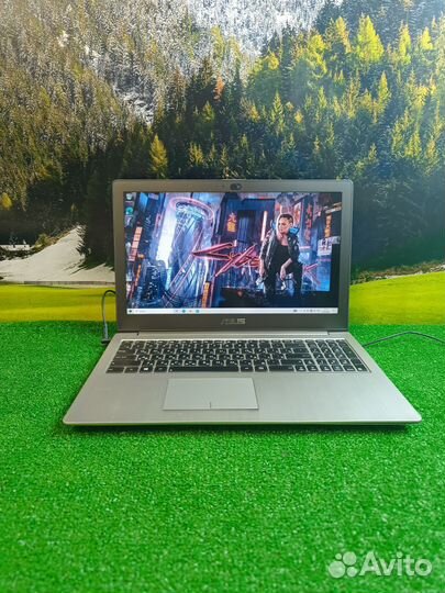 Ноутбук Asus для игр в металлическом корпусе