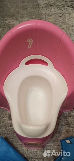 Горшок Baby OK + сидушка складная