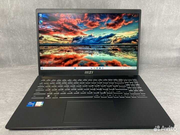 MSI Modern IPS, i5-1235u, Iris XE, 512 SSD, 8Gb