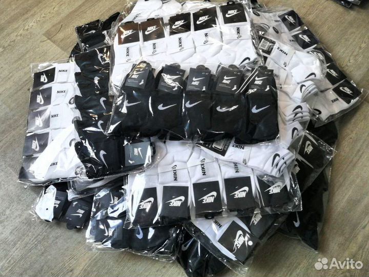 Высокие носки nike adidas