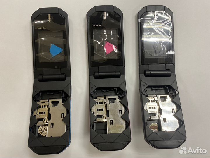 Корпус телефона Nokia 7070 синий,красный,черный