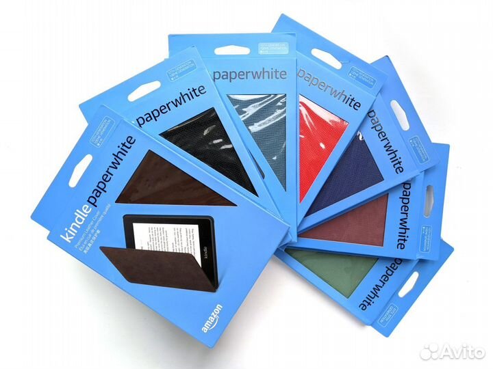 Чехол обложка Paperwhite 4 2018 Leather все цвета