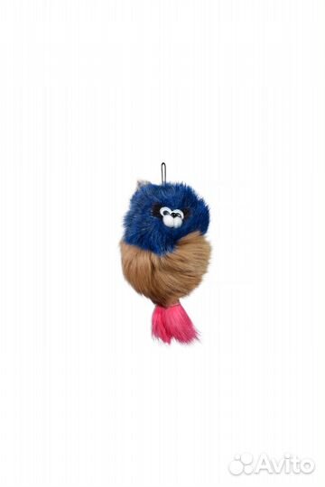 Брелок львенок из натурального меха