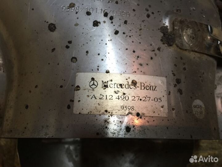 Мерседес E 212 насадка глушителя