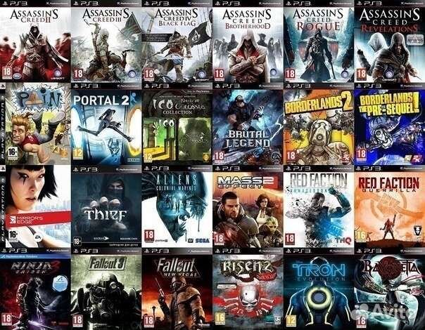 Игры на сони 3 ps3