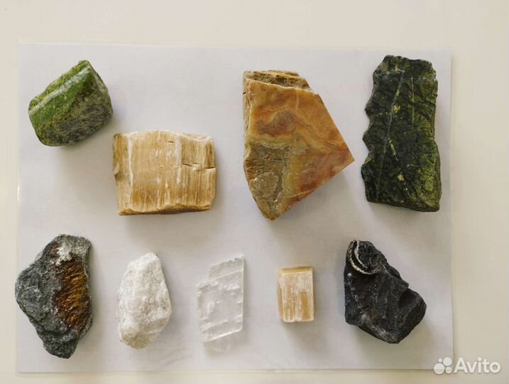 Коллекция камней минералов