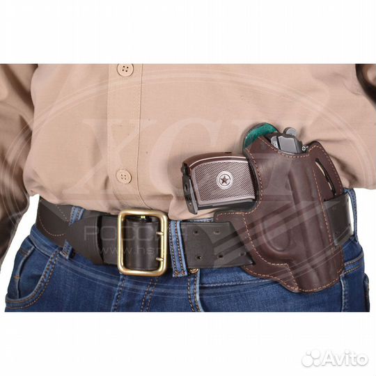 Кобура поясная «элита» хсн коричневая