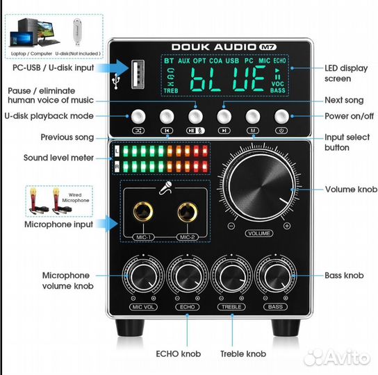 Усилитель Douk Audio M 7