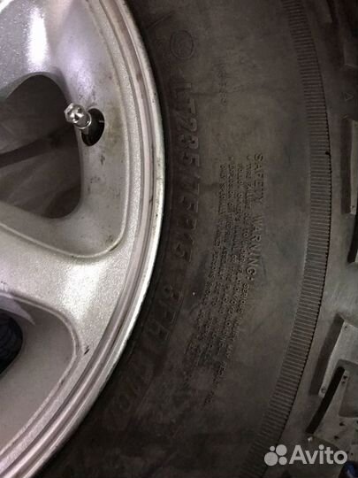 Грязевая резина с дисками r15