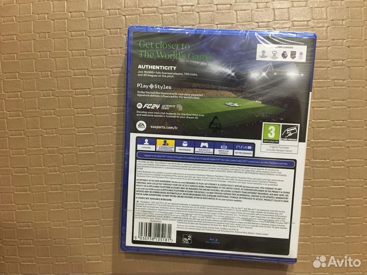 FC 24 (FIFA 24) PS4 Новый диск