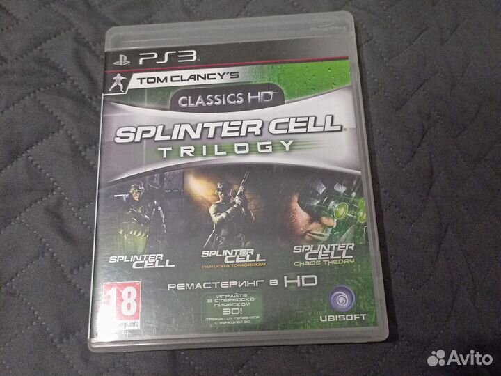 Игра Splinter cell trilogy PS3