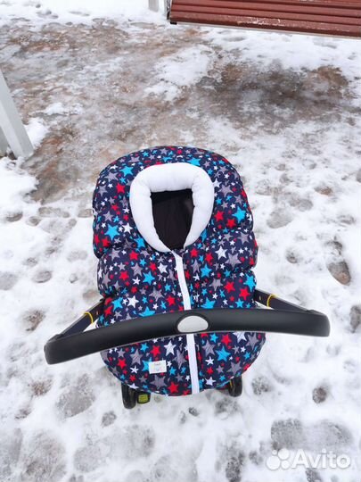 Коляска Doona + и чехол зимний
